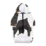 Doberman Pinscher Print Dog Zip Up Hoodie