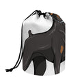 Doberman Pinscher Print Drawstring Makeup Bag