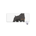 Doberman Pinscher Print Extended Mouse Pad