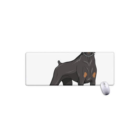 Doberman Pinscher Print Extended Mouse Pad