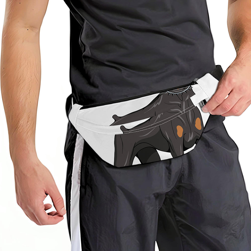 Doberman Pinscher Print Fanny Pack