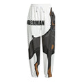Doberman Pinscher Print Fleece Lined Knit Pants