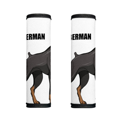 Doberman Pinscher Print Handle Covers