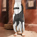 Doberman Pinscher Print Harem Pants