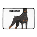 Doberman Pinscher Print Kitchen Mat