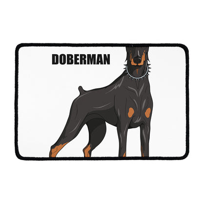 Doberman Pinscher Print Kitchen Mat
