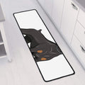 Doberman Pinscher Print Long Kitchen Mat