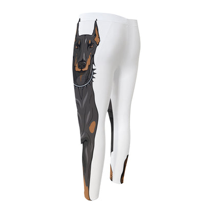 Doberman Pinscher Print Men's Compression Pants