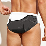 Doberman Pinscher Print Men's Swim Briefs