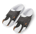 Doberman Pinscher Print Mesh Casual Shoes