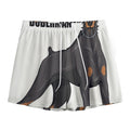 Doberman Pinscher Print Mesh Shorts