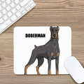 Doberman Pinscher Print Mouse Pad