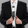 Doberman Pinscher Print Necktie