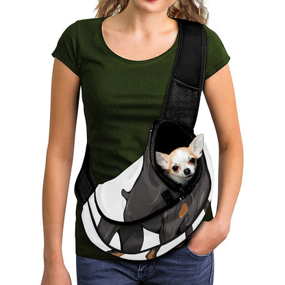 Doberman Pinscher Print Pet Sling Carrier