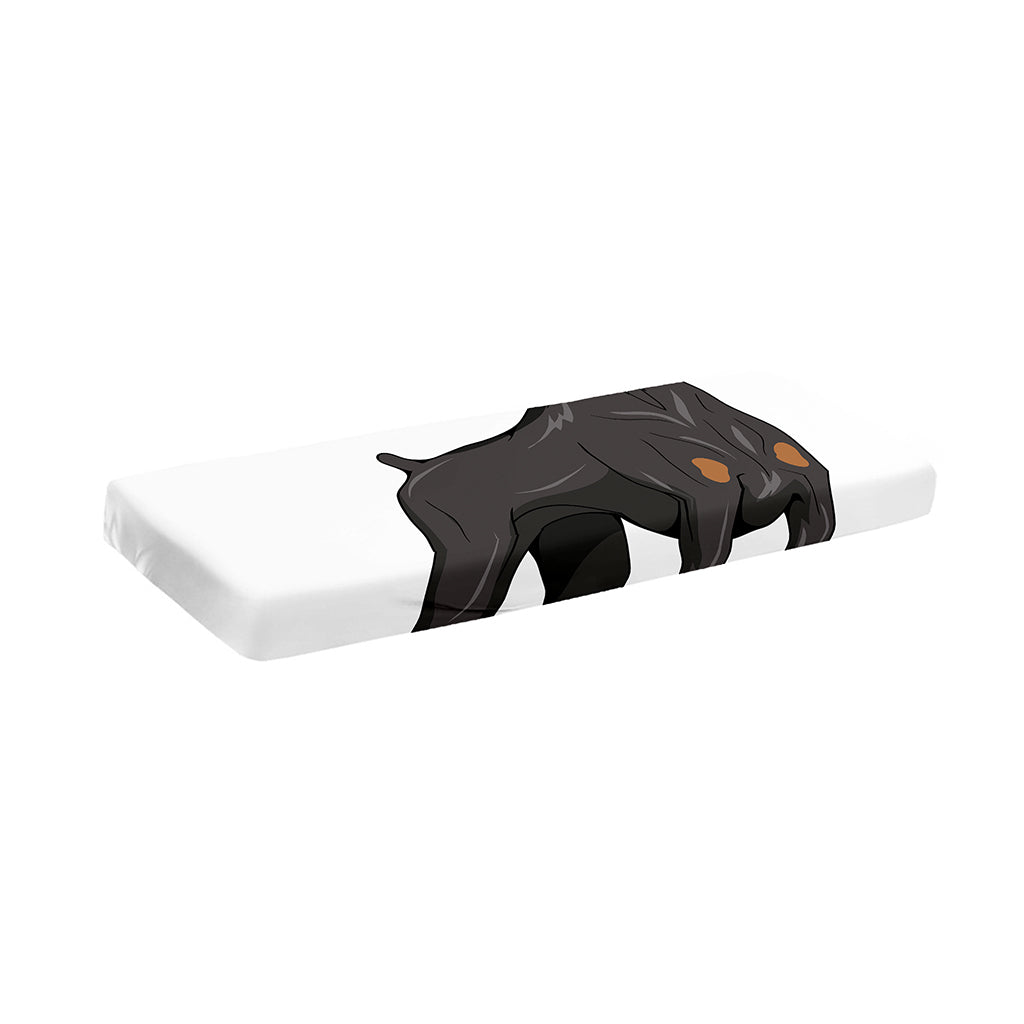 Doberman Pinscher Print Piano Keyboard Cover