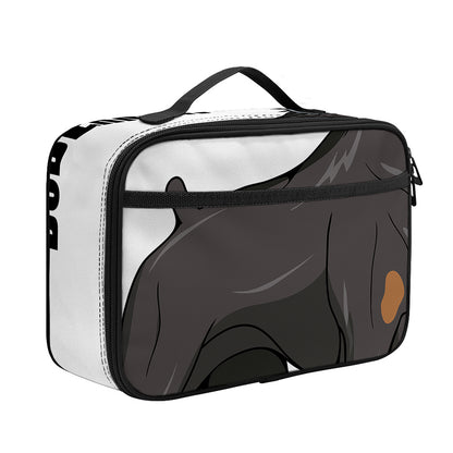 Doberman Pinscher Print Portable Lunch Bag