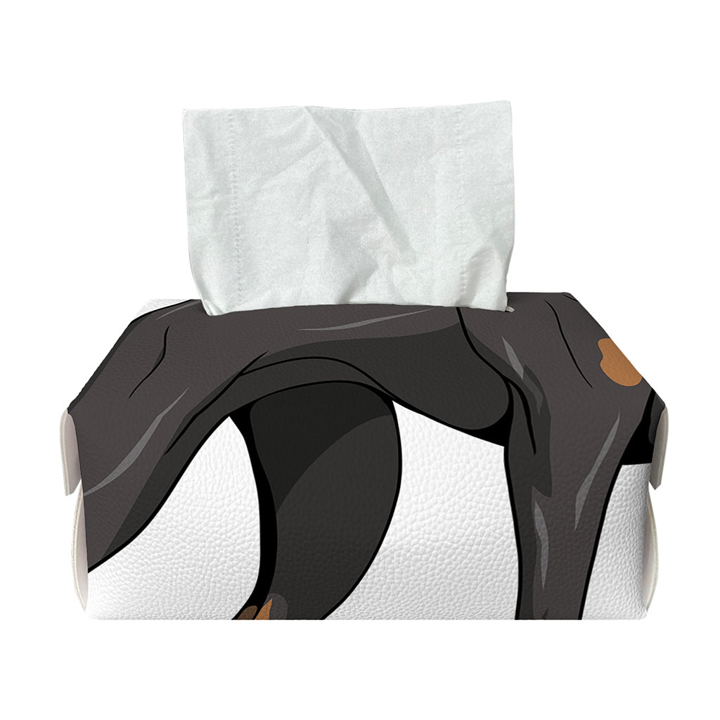 Doberman Pinscher Print Rectangle Tissue Box Cover