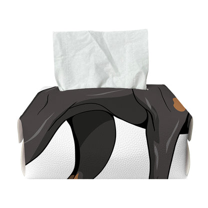 Doberman Pinscher Print Rectangle Tissue Box Cover
