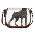 Doberman Pinscher Print Saddle Bag