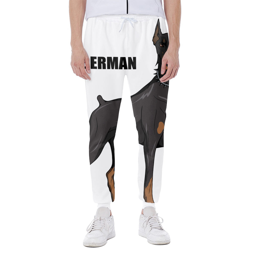 Doberman Pinscher Print Scuba Joggers