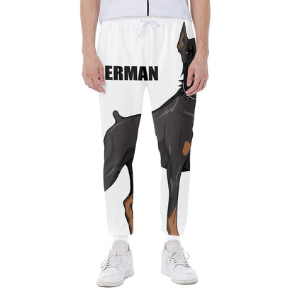 Doberman Pinscher Print Scuba Joggers
