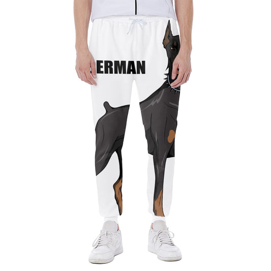 Doberman Pinscher Print Scuba Joggers