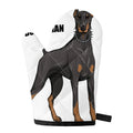 Doberman Pinscher Print Single Oven Mitt