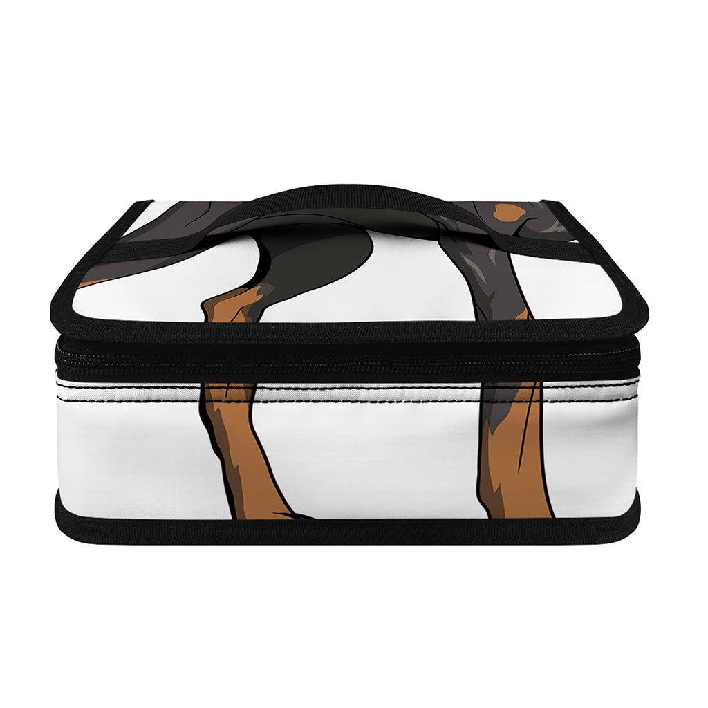 Doberman Pinscher Print Small Lunch Bag
