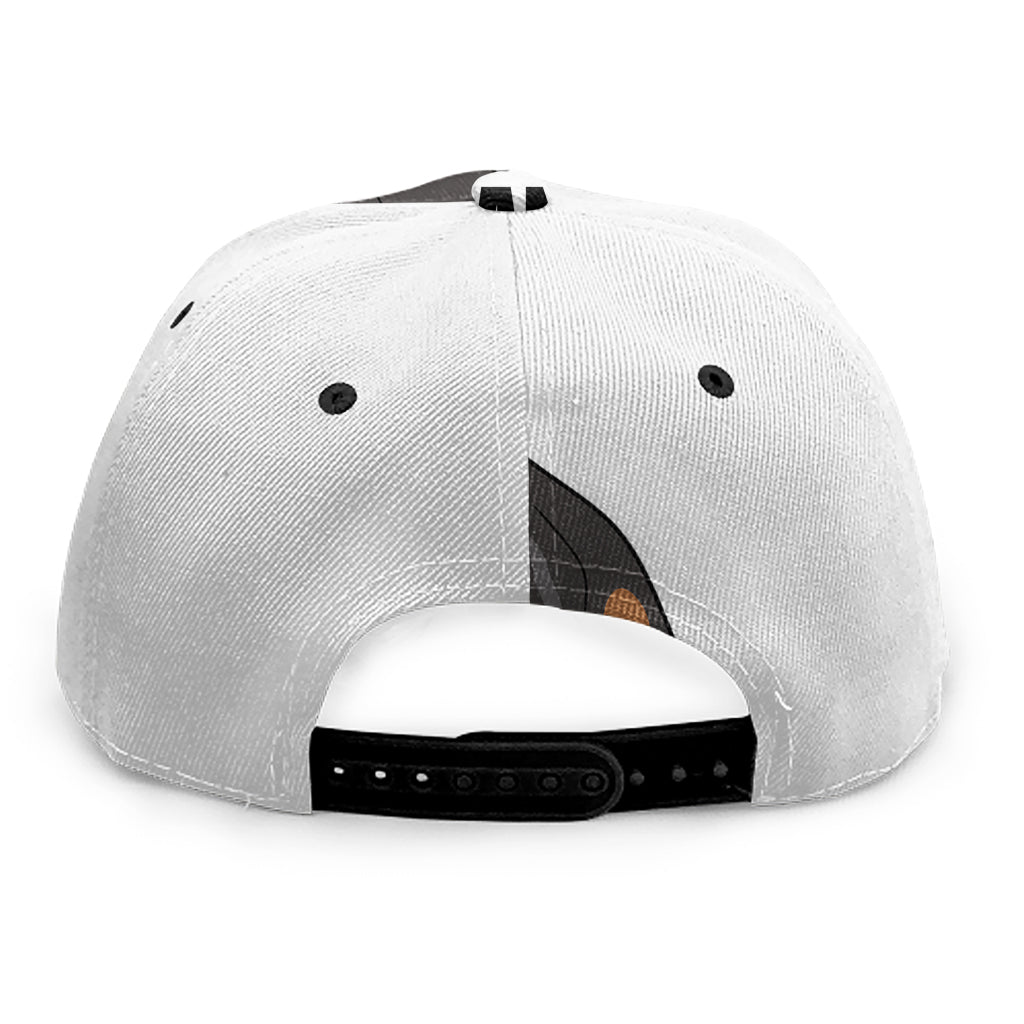 Doberman Pinscher Print Snapback Cap