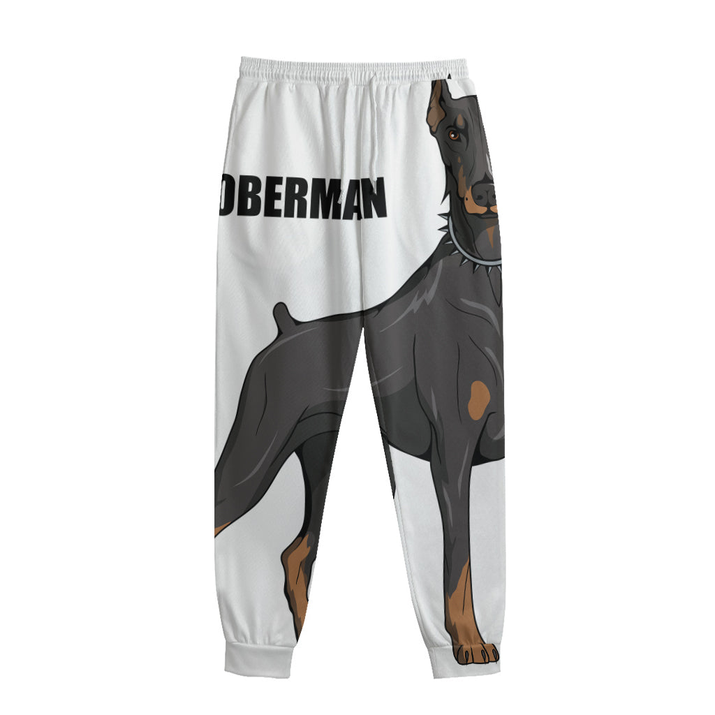 Doberman Pinscher Print Sweatpants