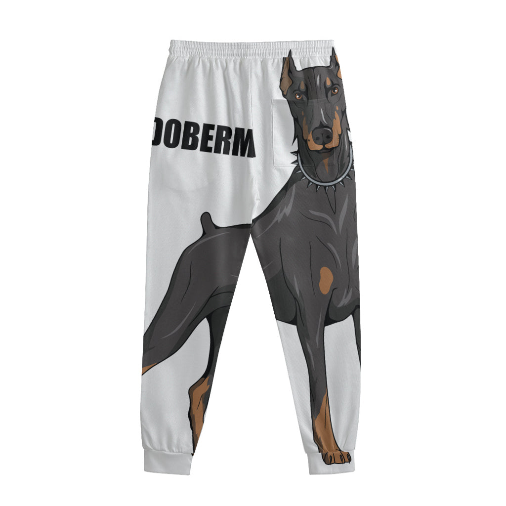 Doberman Pinscher Print Sweatpants