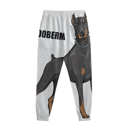 Doberman Pinscher Print Sweatpants