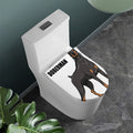 Doberman Pinscher Print Toilet Lid Cover