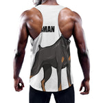 Doberman Pinscher Print Training Tank Top