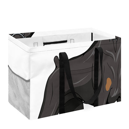 Doberman Pinscher Print Utility Tote Bag