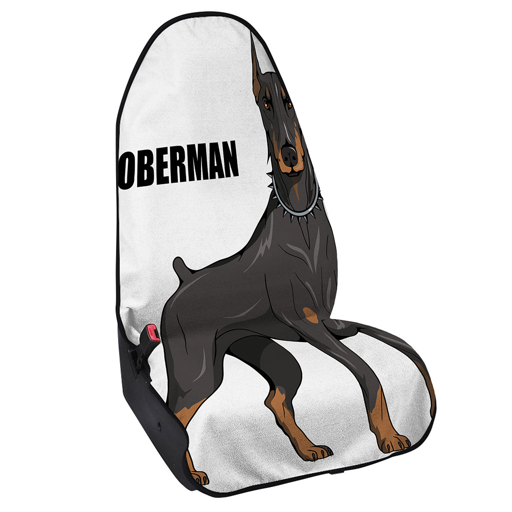 Doberman Pinscher Print Waterproof Car Seat Cover