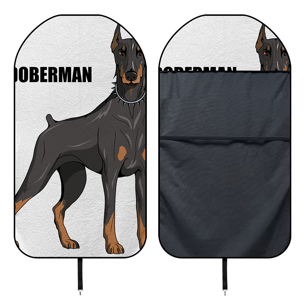 Doberman Pinscher Print Waterproof Car Seat Cover