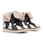 Doberman Pinscher Print Winter Boots