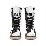 Doberman Pinscher Print Winter Boots