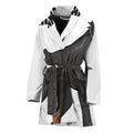 Doberman Pinscher Print Women's Bathrobe