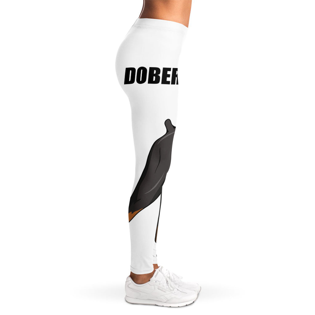 Doberman Pinscher Print Women's Leggings