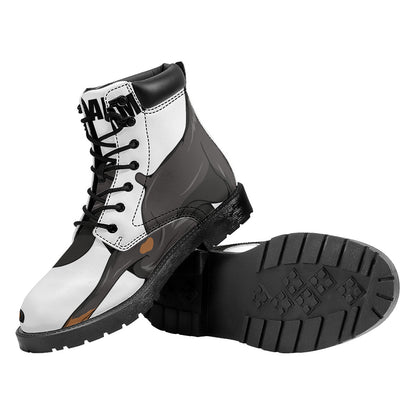 Doberman Pinscher Print Work Boots
