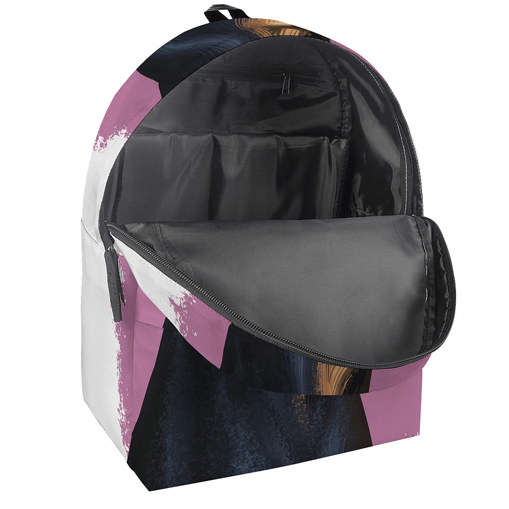 Dobermann Portrait Print Backpack