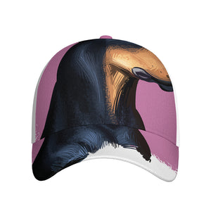 Dobermann Portrait Print Baseball Cap