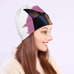 Dobermann Portrait Print Beanie