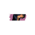 Dobermann Portrait Print Bed Runner