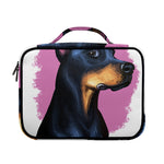 Dobermann Portrait Print Briefcase Bible Bag