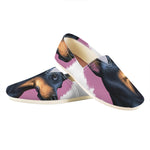 Dobermann Portrait Print Casual Shoes