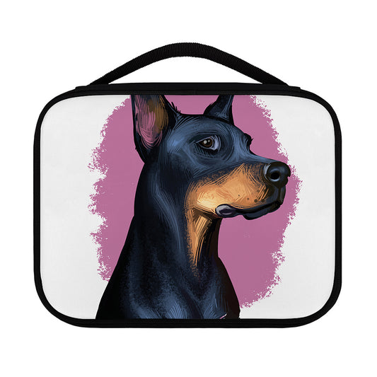 Dobermann Portrait Print Classic Bible Case