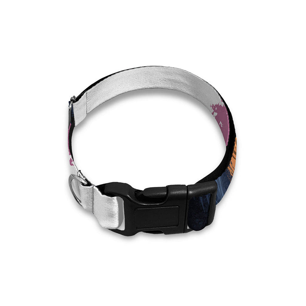 Dobermann Portrait Print Dog Collar